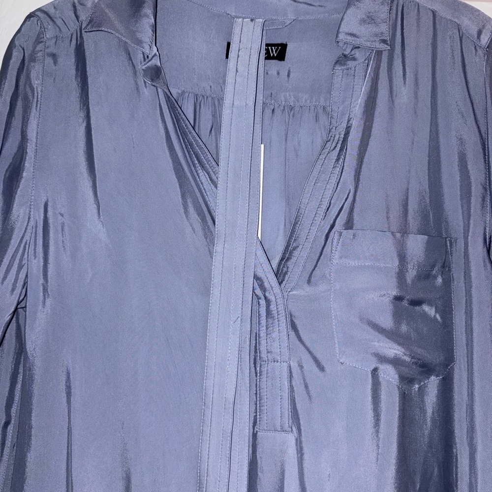 J. Crew Bungalow dress in drapey viscose twill - Picture 6 of 8